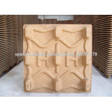 Wood pallet molding press